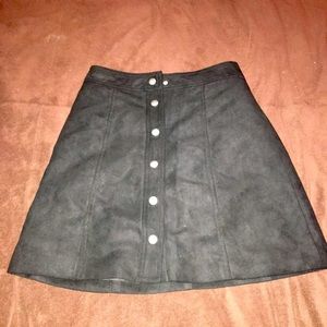 Black skirt